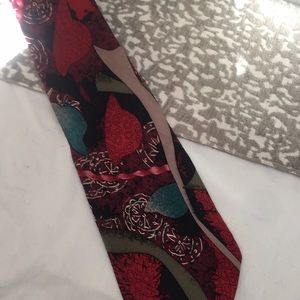 Andre Valetino Print Tie